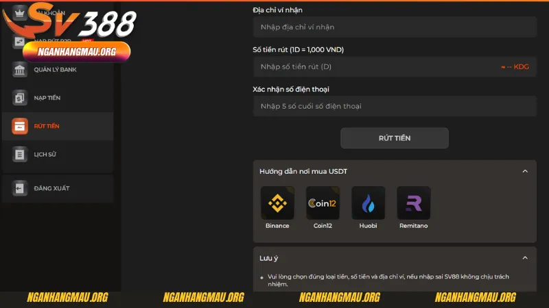Bật mí cách rút tiền SV388 thông qua ví Momo