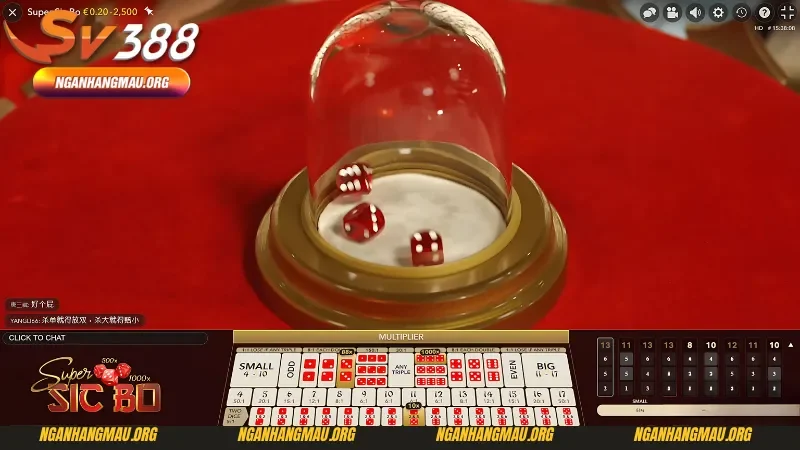 Cách chơi Sic bo dựa theo cửa cược lớn hơn