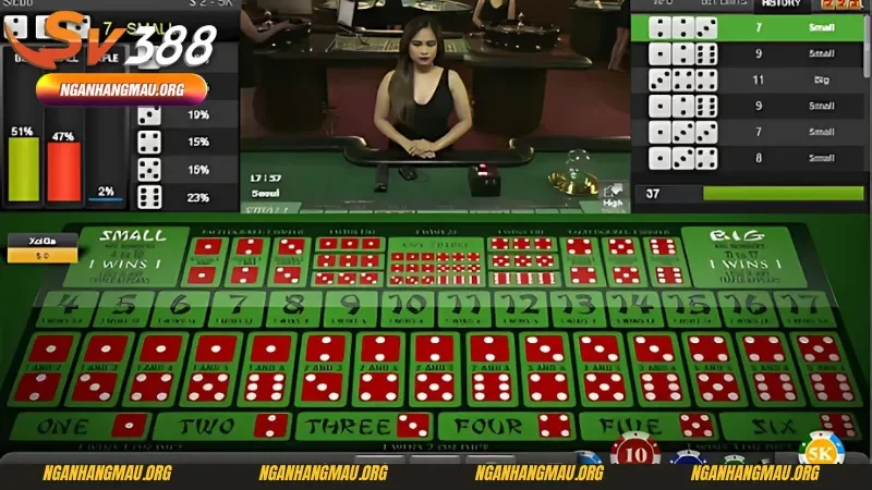 Cách chơi Sic bo qua thao tác đặt cược