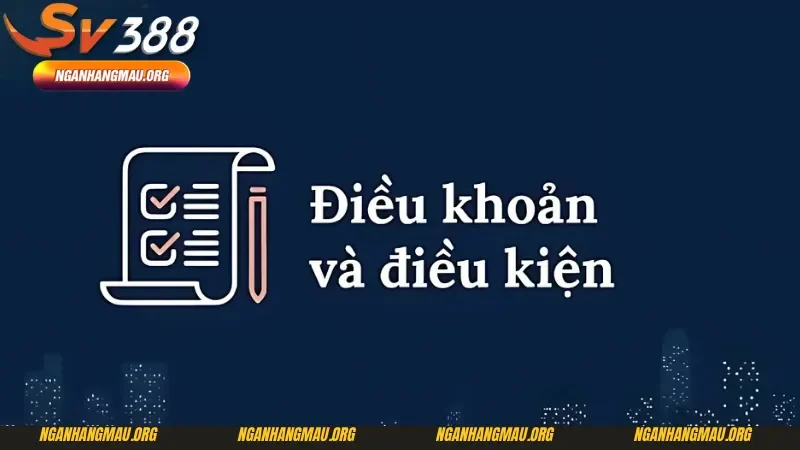 Danh mục các thông tin về điều khoản điều kiện Sv388