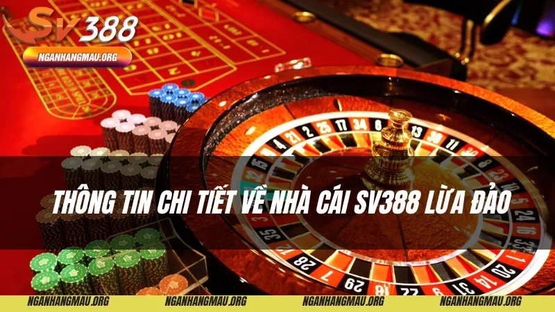 Thông tin chi tiết về nhà cái Sv388 lừa đảo
