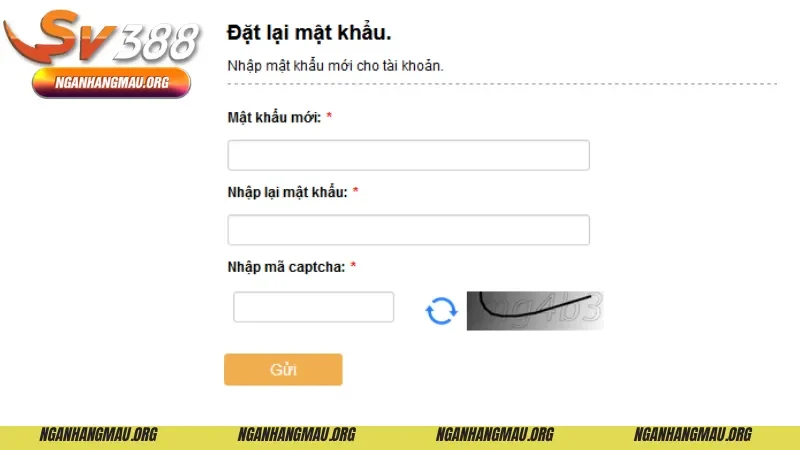 Tính năng quên mật khẩu SV388 tiện lợi và nhanh chóng